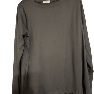 Zenana Outfitters Charcoal Long Sleeve Tee